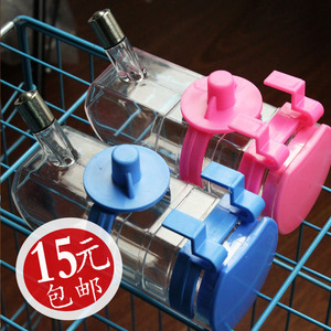 泰迪比熊狗狗自动饮水器挂式 小狗喝水器饮水壶 宠物喂水用品包邮