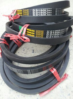 三角带 三角皮带批发 齿型带 联组带O、A、B、C、D、E型 D型3048