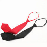 黑色韩式英伦男士韩版领带正装商务休闲领带男-L0301-P2.5，项链，四季服饰