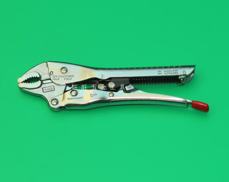 原装进口法国FACOM 6寸多用途弯嘴自动大力钳 夹持钳 580.6
