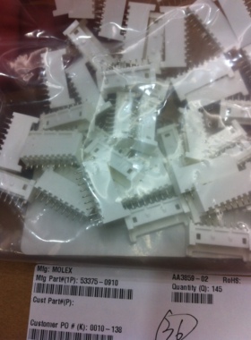 533750910 53375-0910 莫仕/molex 连接器 接插件 原装正品 现货