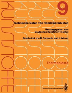 预订 Von Kunststoffe Daten Ha... Technische