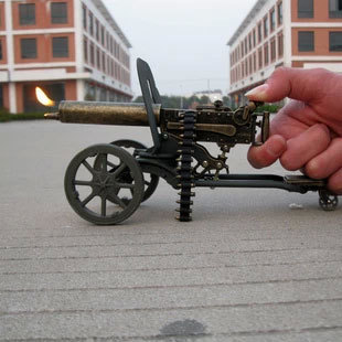 马克沁重机枪 重型机关枪 模型玩具打火机 家居饰品收藏礼品