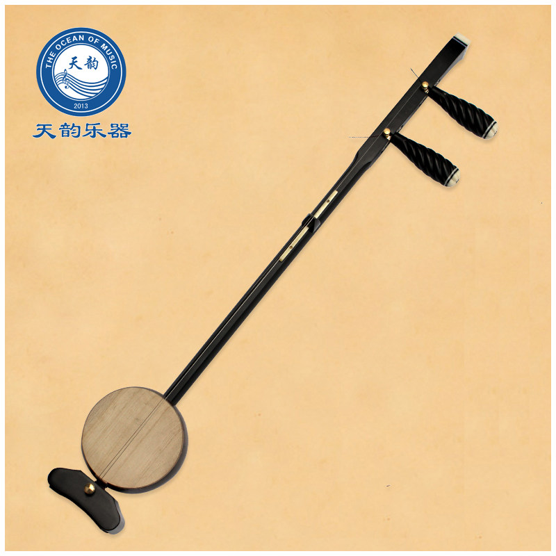 黑檀板胡平头贝雕板胡乐器高音中音专业秦腔歌剧评剧梆子厂家直销
