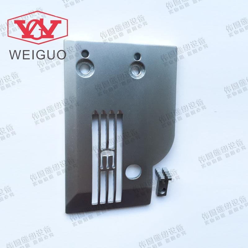 如果你的牙齿是3排牙齿 也可以用这个针板 换一个小牙就可以 送布效果还是4排牙好。 150元含小牙齿的价格