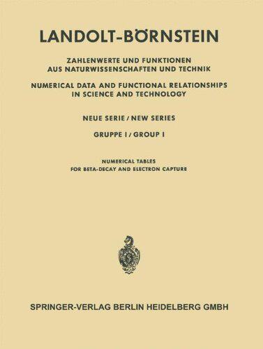 【预订】Numerische Tabellen Fur Beta-Zerfall...
