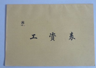 工资发放表 横式工资表 工薪表工资单16K报表单