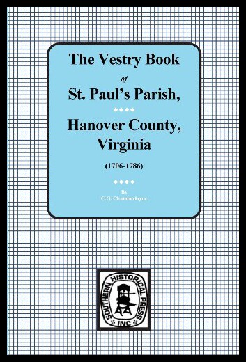 【预售】(Hanover County) Vestry Book of St. Paul's Parish