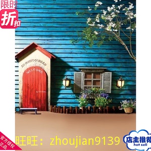 展会新款 影楼摄影道具实景 摄影棚实景制作设计 儿童实景w-2071