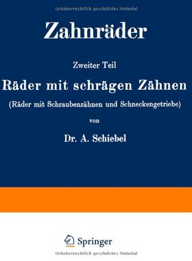 【预订】Zahnrader: Zweiter Teil Rader Mit Sc...