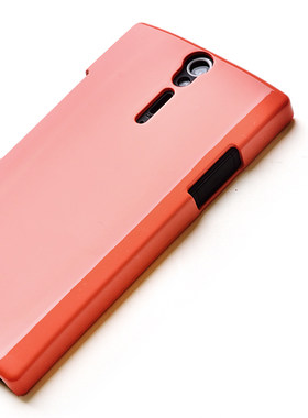Rock洛克Sony 索尼lt26i手机壳保护外套正品薄硬外壳 轻彩壳送膜