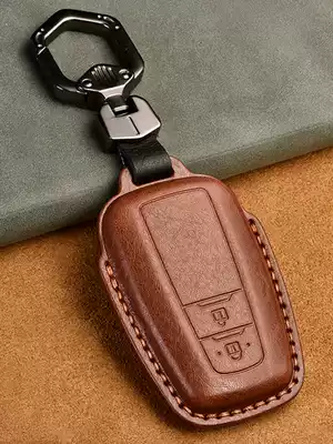 Suitable for Honda key set Civic XRV tenth generation Accord Haoying Bingzhi CRVJADE car real leather bag buckle