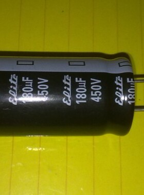 400V180UF电解电容450V180UF原装电源电容器450V180UF，18*50特价