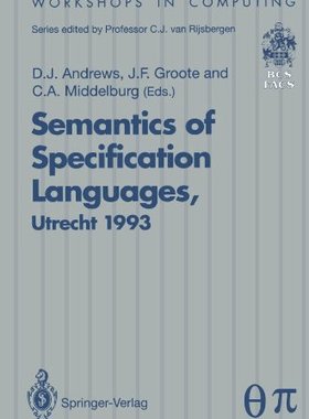 【预订】Semantics of Specification Languages...