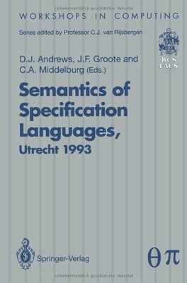 【预订】Semantics of Specification Languages...