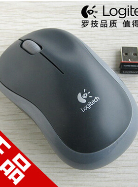 罗技M185无线鼠标办公 笔记本台式电脑家用商务游戏M170鼠标