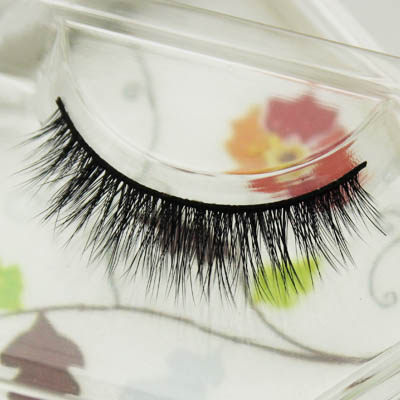 Huiyi / 3D fake eyelashes naturally realistic messy cross-thick eyelashes lengthened long cotton wool