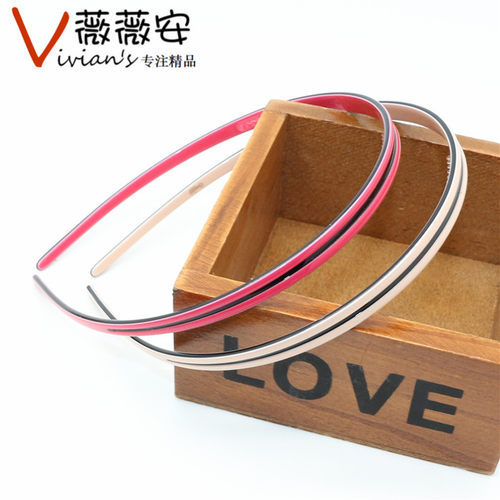 法国佩妮chaplet7mm甜美发箍
