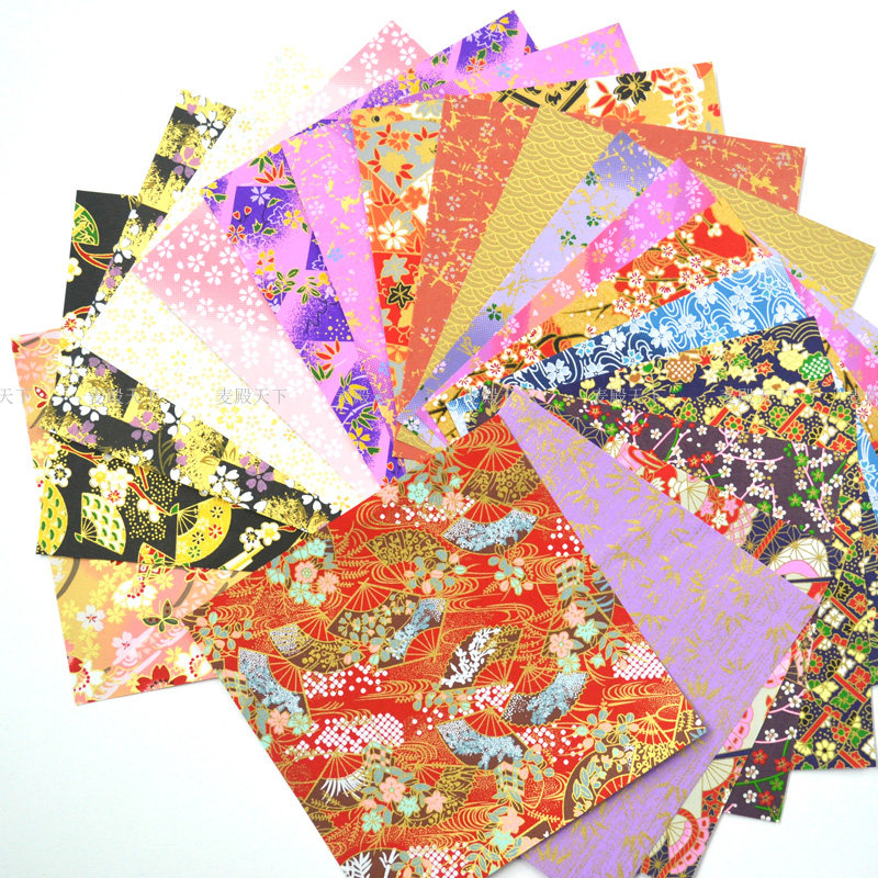 包邮日本单面友禅纸和纸日系手工纸禅纸和服折纸创意手工纸香味纸