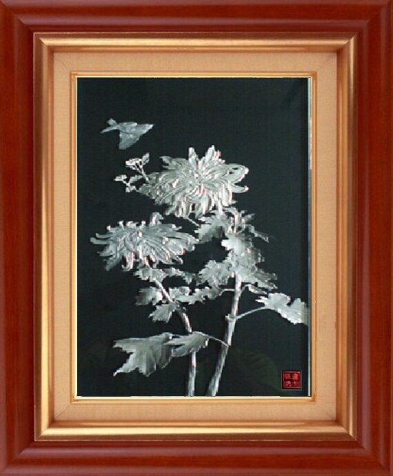 德鑫艺术易拉罐浮雕画/潮汕珠绣画/手工艺品/装饰礼品/字画