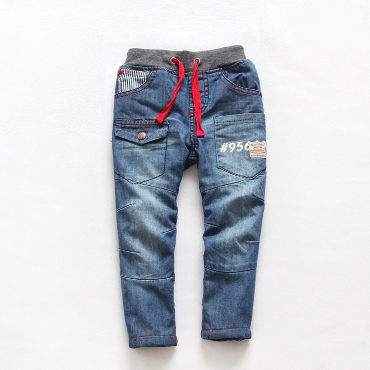 Pantalon garcon kz0853 en toile - Ref 2055375 Image 1