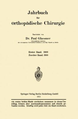 【预订】Jahrbuch Fur Orthopadische Chirurgie