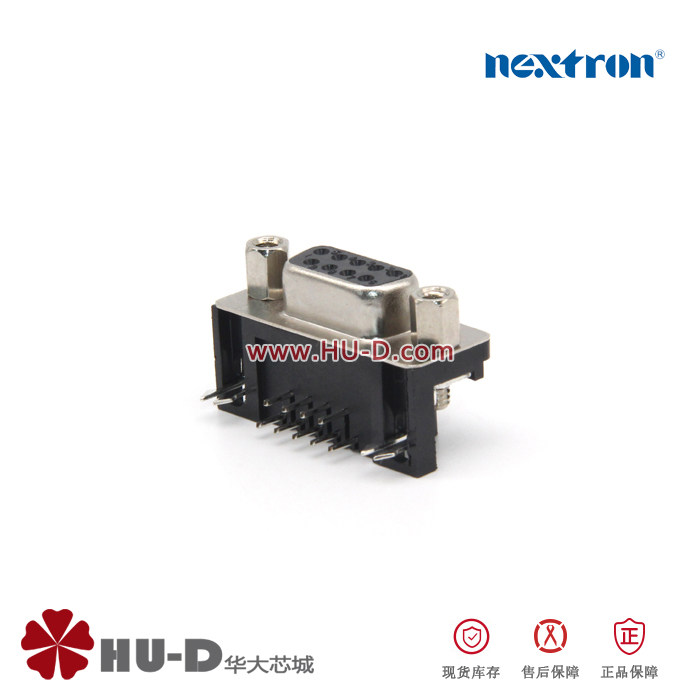 正凌精工 nextron D-USB连接器 卧式弯针DB头 DR-9P 母头/弯针