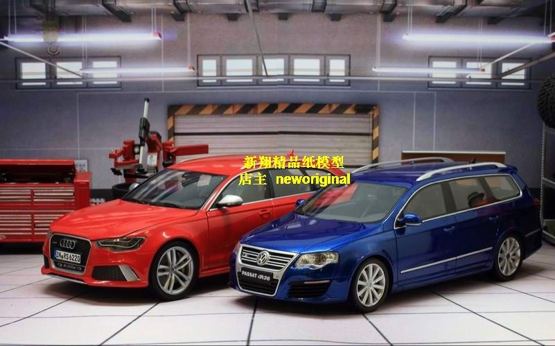 1比18 64 24 1:18 家用停车库车房地下停车场车模汽车场景模型