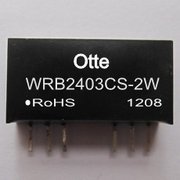 Otte宽电压18-36V输入 输出3.3V DCDC隔离电源模块 WRB2403CS-2W