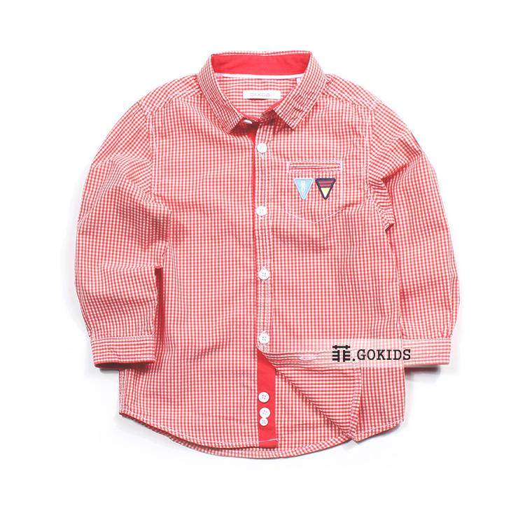 Chemise garcon à manche longue - Ref 2072833 Image 1