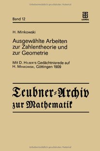 【预售】Ausgewahlte Arbeiten Zur Zahlentheorie Und Zur...