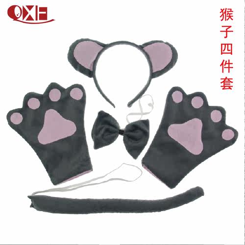 卡通头饰儿童节表演道具