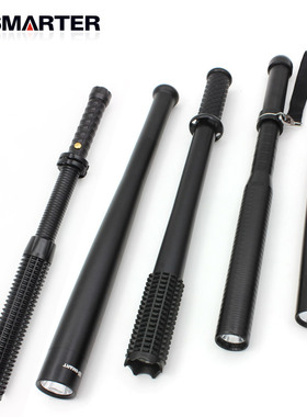 手电筒强光充电超亮长柄户外防身棒球棒棍车载多功能保安巡逻电筒