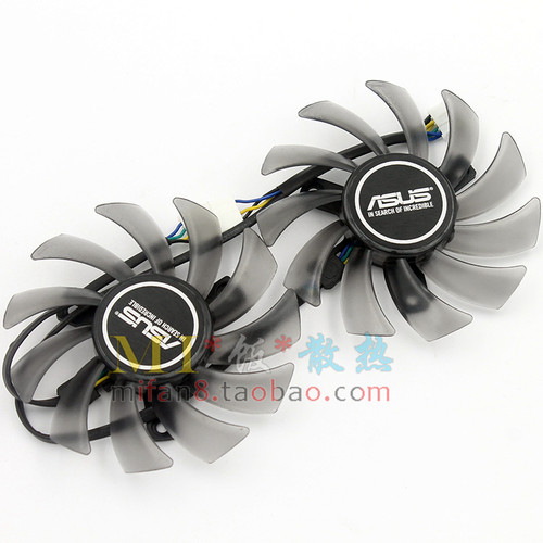 华硕7870R7R9战骑士显卡风扇