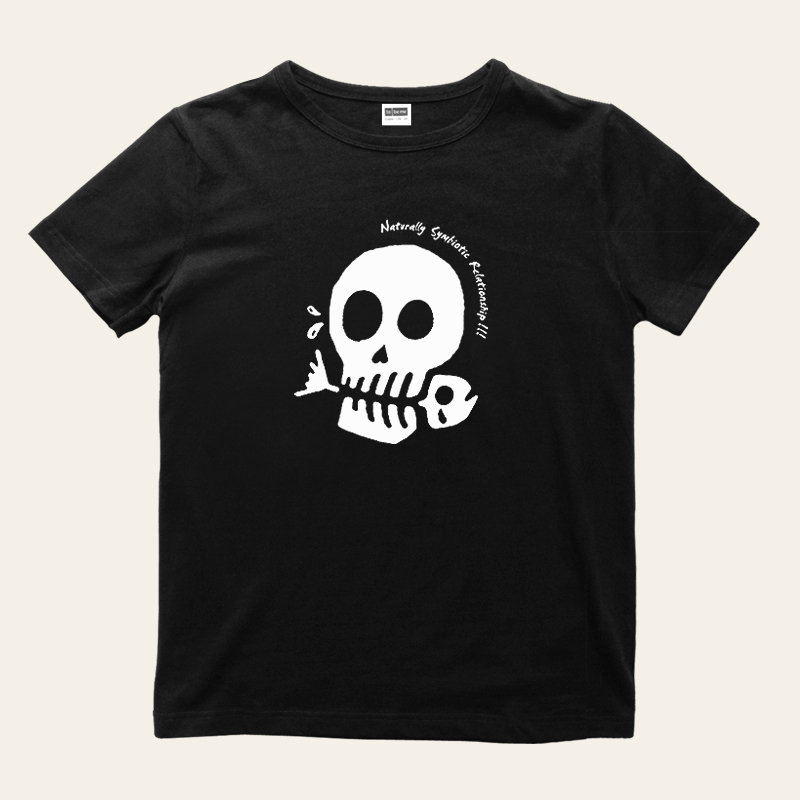 原创设计环保主题骨头短袖T恤