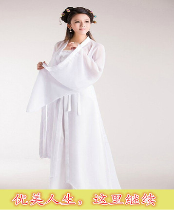 古装小龙女白娘子女古装嫦娥仙女cosplay小龙女古典舞蹈服演出服