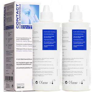 赠清洗器+盒】德国蔡司隐形眼镜护理液美瞳药水360ml*2瓶杀菌蛋白