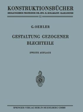 【预订】Gestaltung Gezogener Blechteile