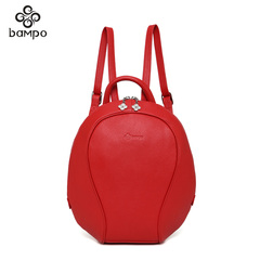Mountain Leather handbag genuine soft leather backpack trend 2015 counters versatile backpack