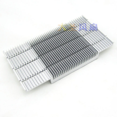电子散热器全铝散热片43/53mm8cm