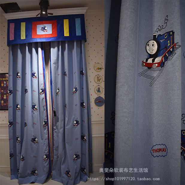 窗帘棉麻环保地中海绣花高档