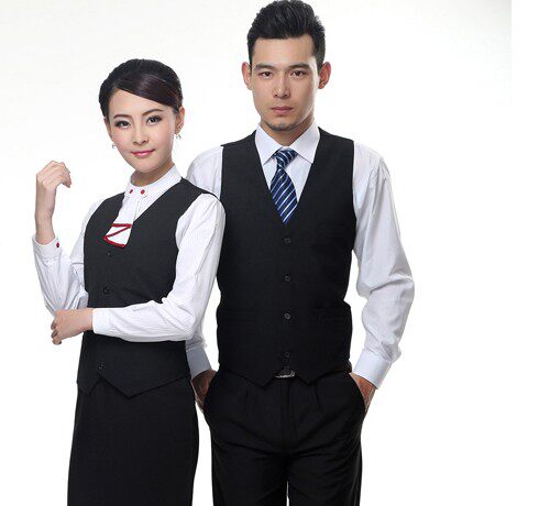 全套百家乐荷官服装  德州扑克发牌员服装   德州扑克服装