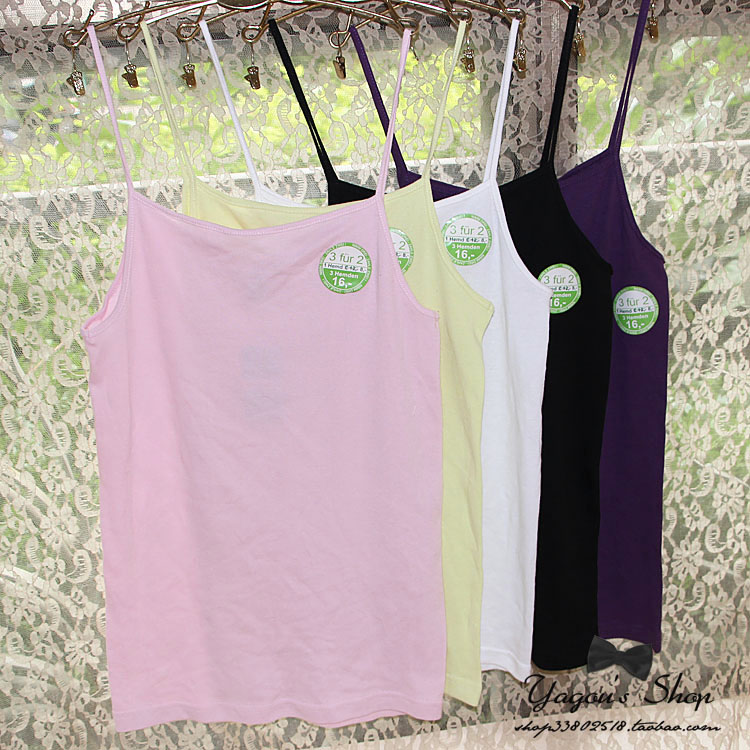 外贸出口细吊带尾货女士百搭