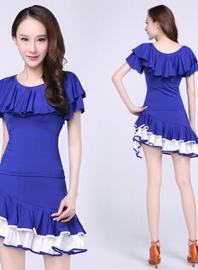 服装拉丁舞练习套裙女舞衣广场舞