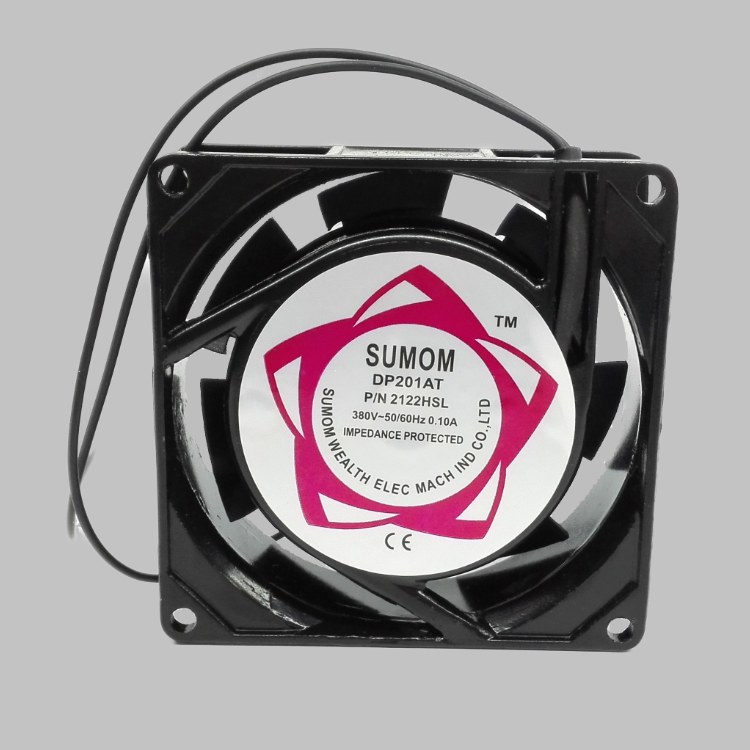 8025 380V DP201AT 2122HSL 8CM 含油轴承交流风机 散热风扇