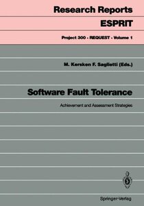 【预订】Software Fault Tolerance: Achievemen...