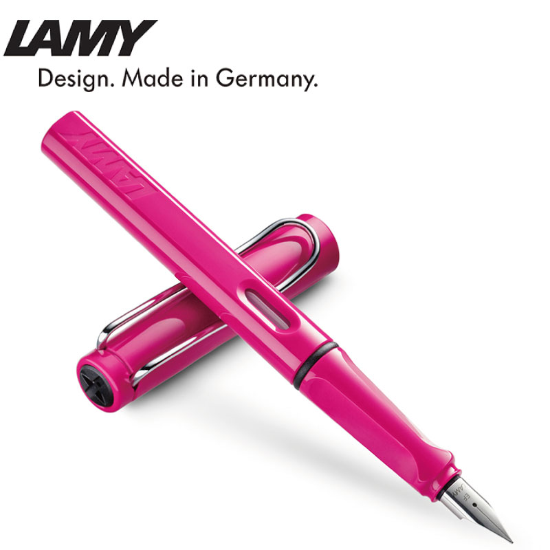 优雅动人：LAMY 凌美 狩猎系列 桃红色钢笔 开箱