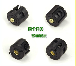 强光手电中部战术开关 手电筒开关按钮 带充电口 开关按钮