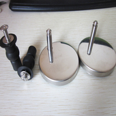 快拆螺丝 快拆马桶盖固定配件 马桶盖配件 坐便盖不锈钢固定铰链