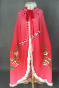 龙凤戏具 厂家直销戏服古装越剧花旦服装戏曲服装绣花毛披风
